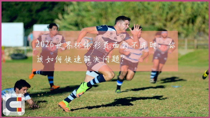 2026世界杯体彩页面打不开时，你该如何快速解决问题？