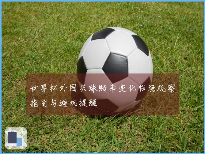 世界杯外围买球赔率变化临场观察指南与避坑提醒